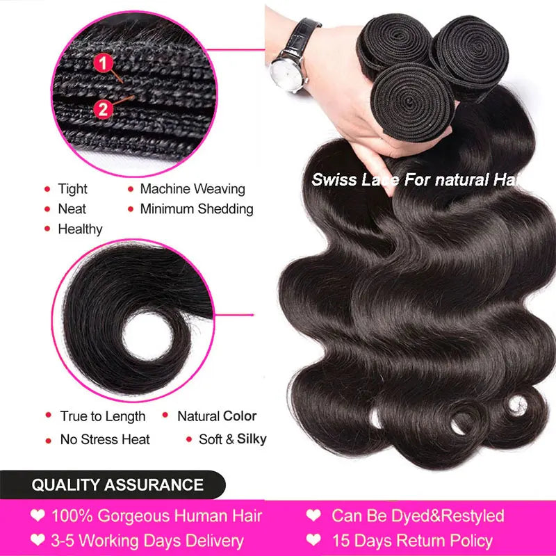 Brazilian Body Wave Hair Bundles