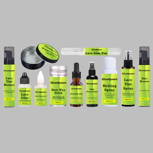 8pcs Wig Install Kit with Glue