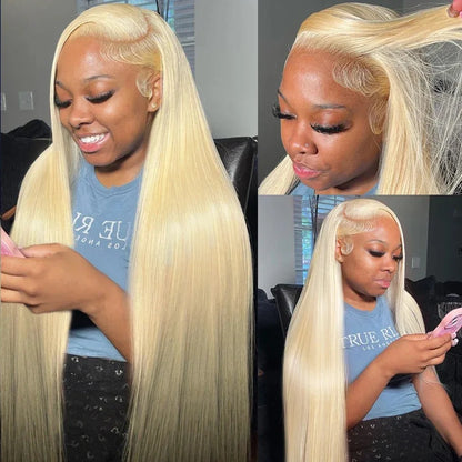 HD Transparent Blonde Lace Front Wig
