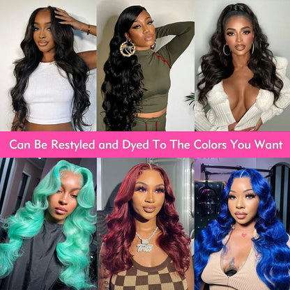 40 Inch HD Transparent Lace Wig