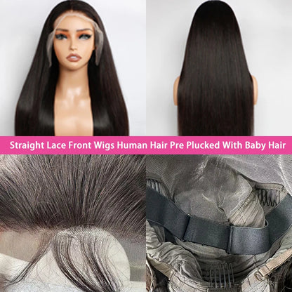 Straight Brazilian Lace Front Wig