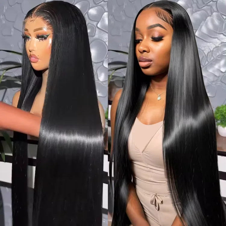 HD Transparent Bone Straight Wig