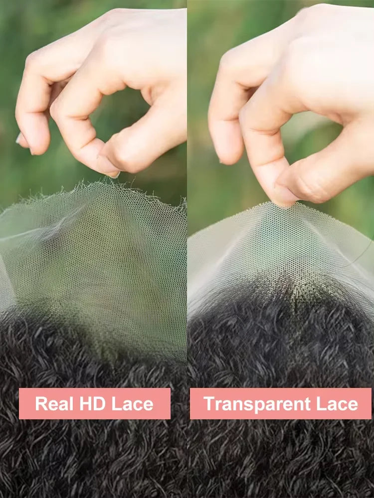 HD Transparent Bone Straight Wig
